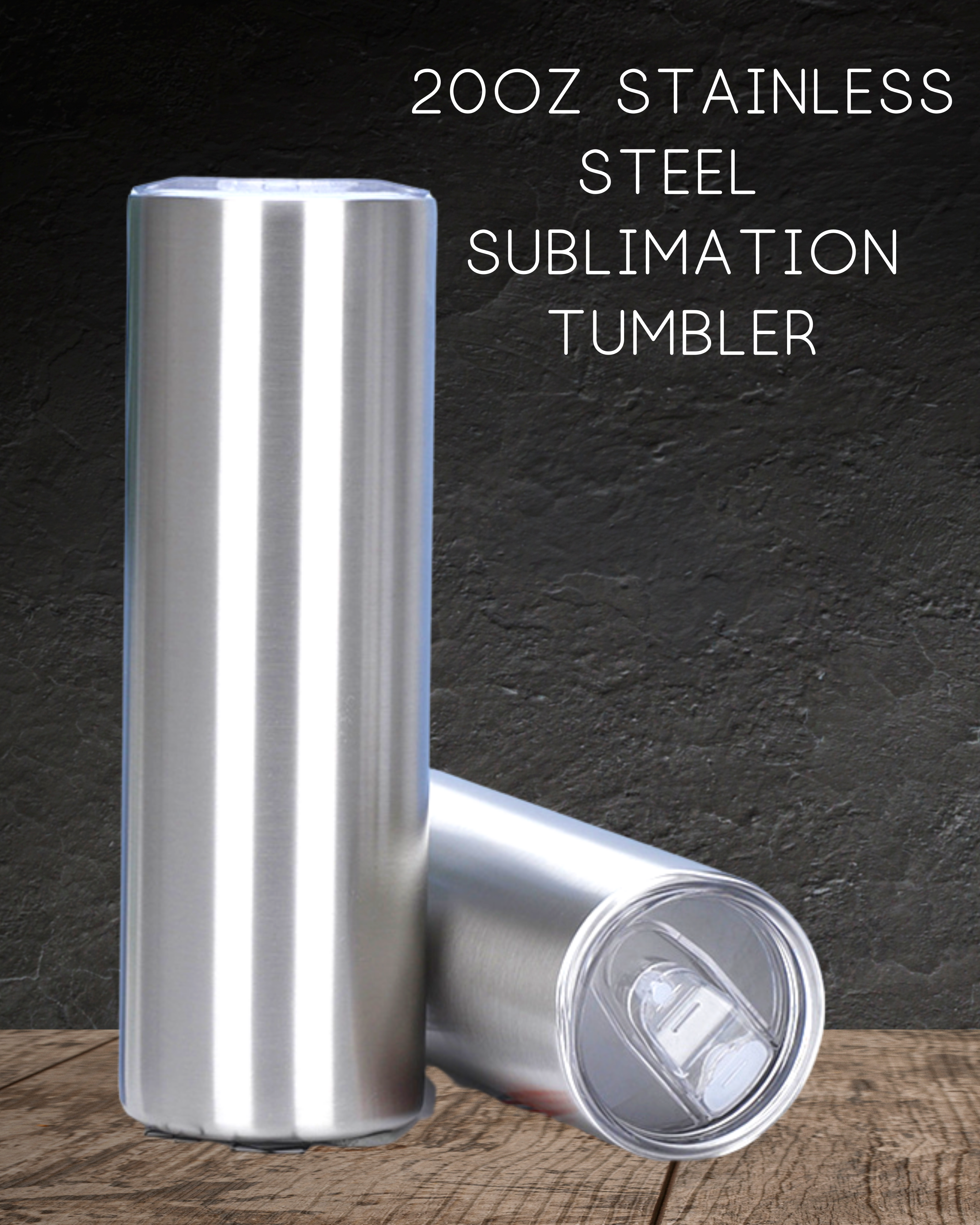 1 Case (25) Blank 20oz MATTE Sublimation Tumblers bulk – SSUPhoto Designs