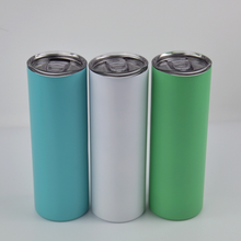 Load image into Gallery viewer, 50 Case of 20oz Glow in the Dark Sublimation Tumblers
