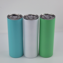 Load image into Gallery viewer, 25 Case of 20oz Glow in the Dark Sublimation Tumblers
